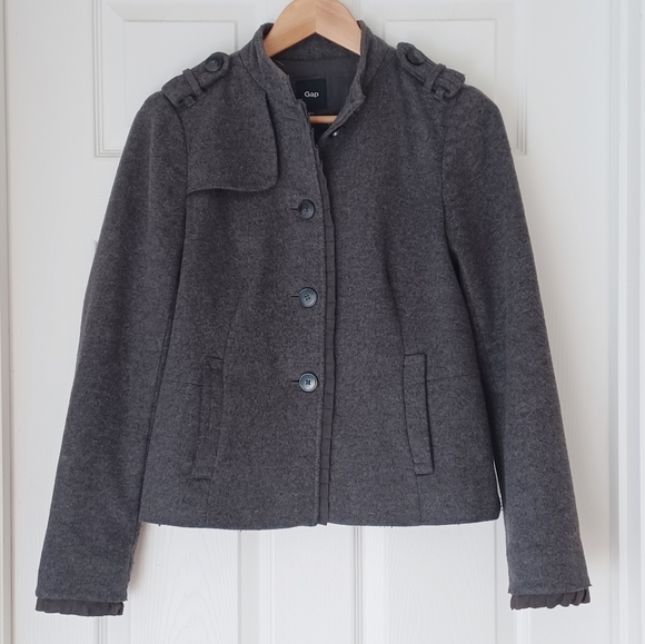 Gap wool blend pea coat - Picture 1 of 8